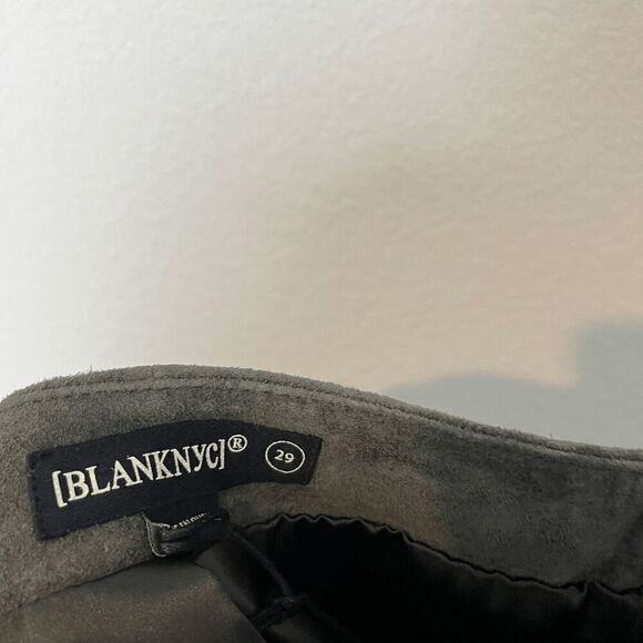 BlankNYC Roadtrip Suede Leather Micro Mini Skirt Women's Size 29 - Picture 7 of 7